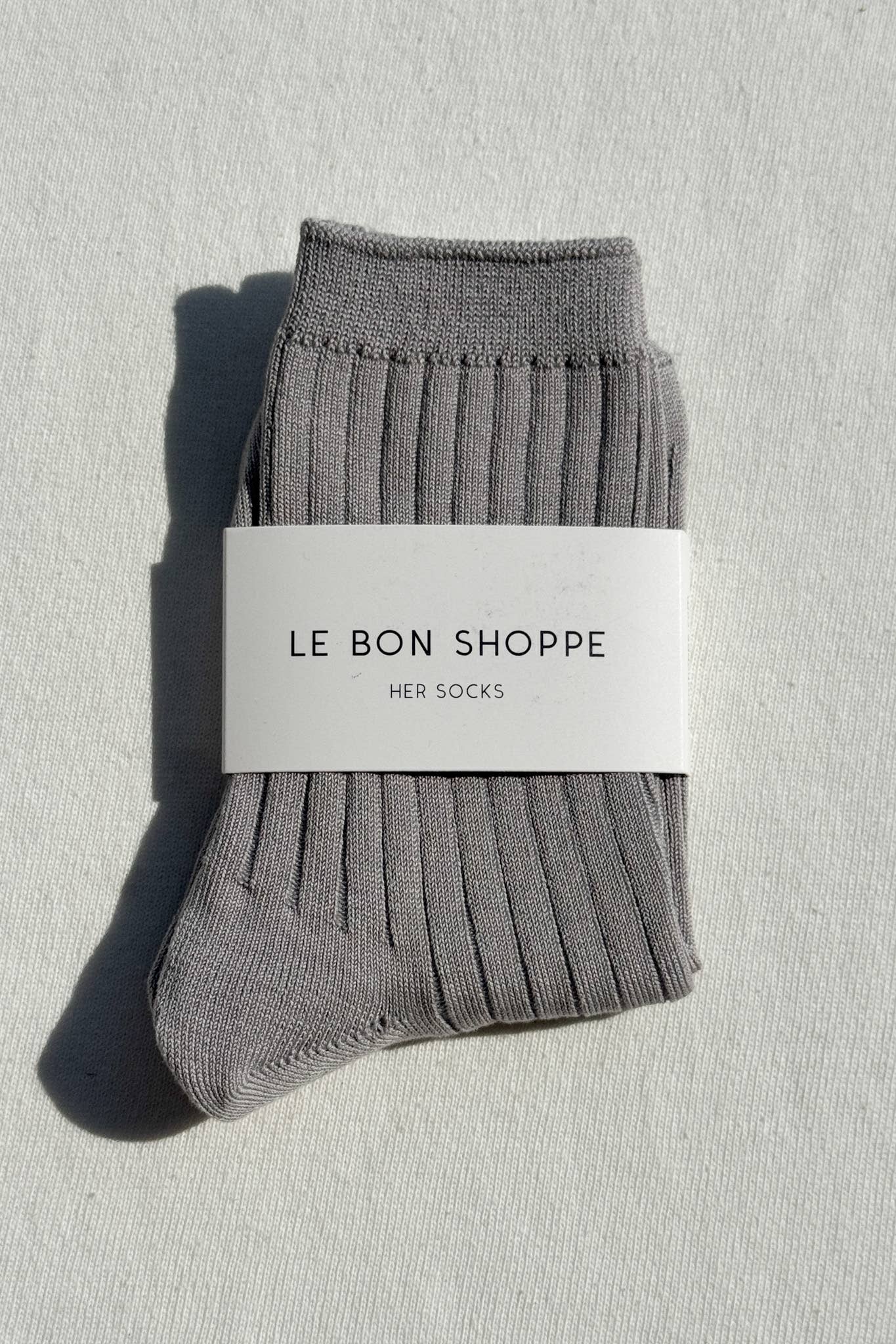 Her Socks - Mercerized Combed Cotton Rib - Dear John