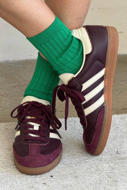 Her Socks - Mercerized Combed Cotton Rib - Dear John