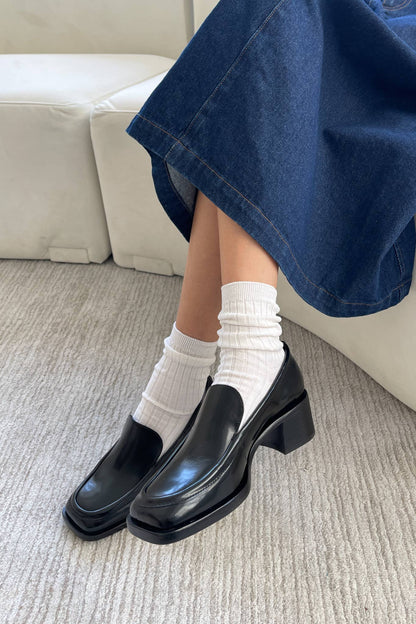 Her Socks - Mercerized Combed Cotton Rib - Dear John