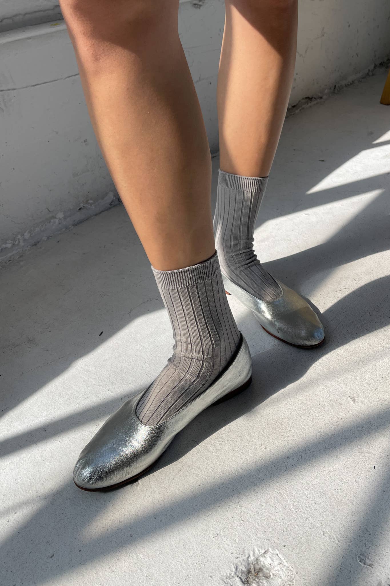 Her Socks - Mercerized Combed Cotton Rib - Dear John