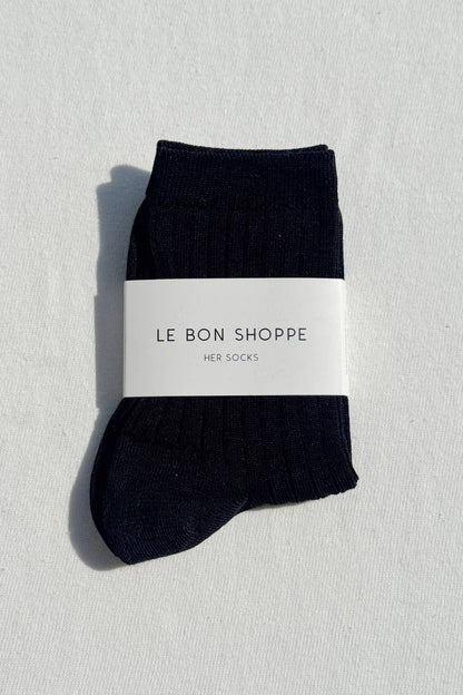 Her Socks - Mercerized Combed Cotton Rib - Dear John
