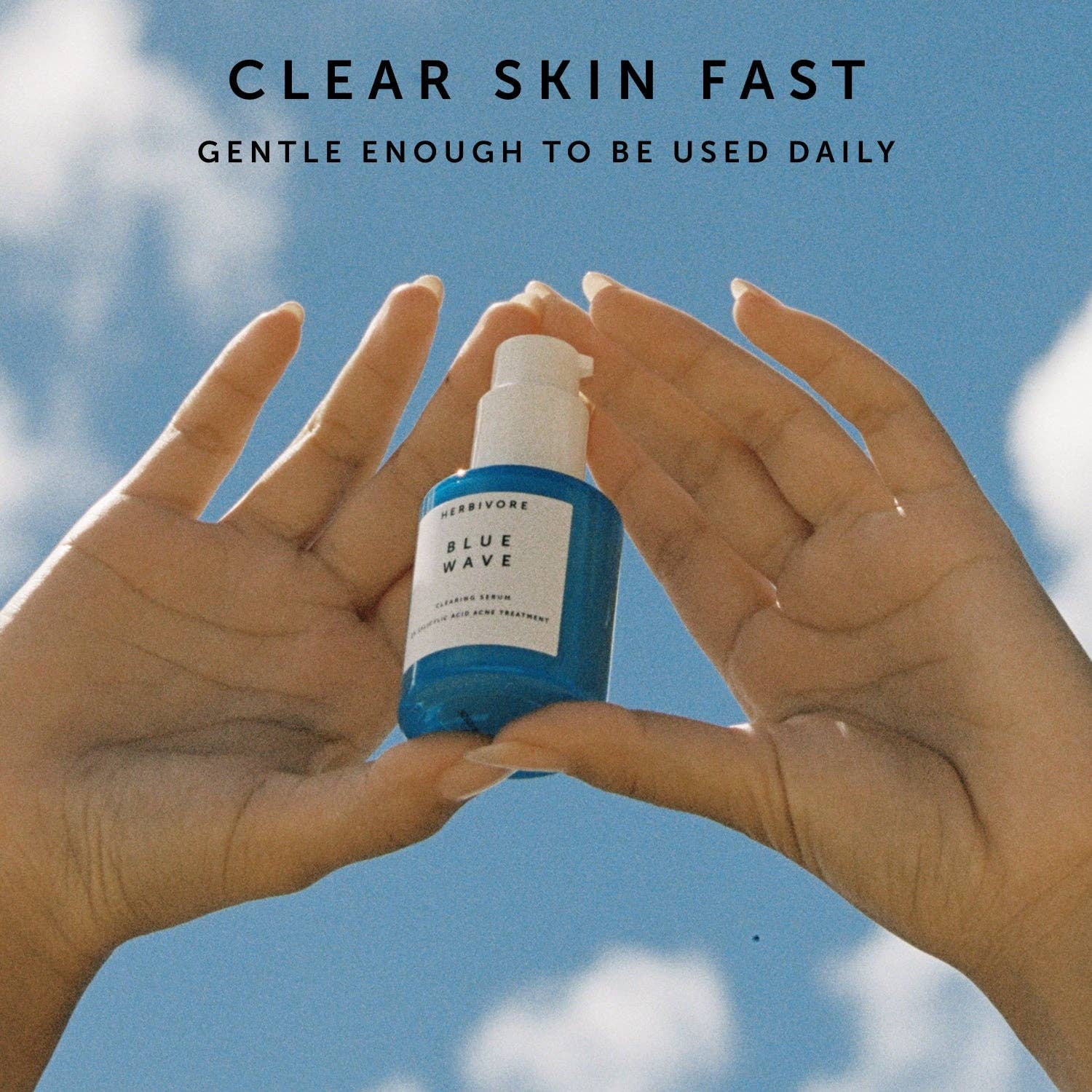 Herbivore Botanicals - BLUE WAVE 2% Salicylic Acid Medicated Acne Clearing Serum - Dear John