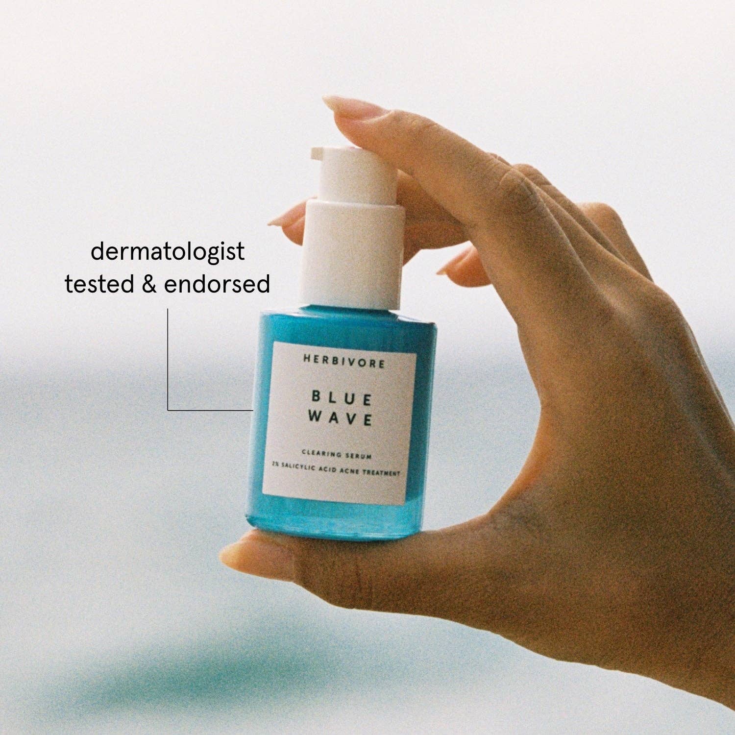 Herbivore Botanicals - BLUE WAVE 2% Salicylic Acid Medicated Acne Clearing Serum - Dear John