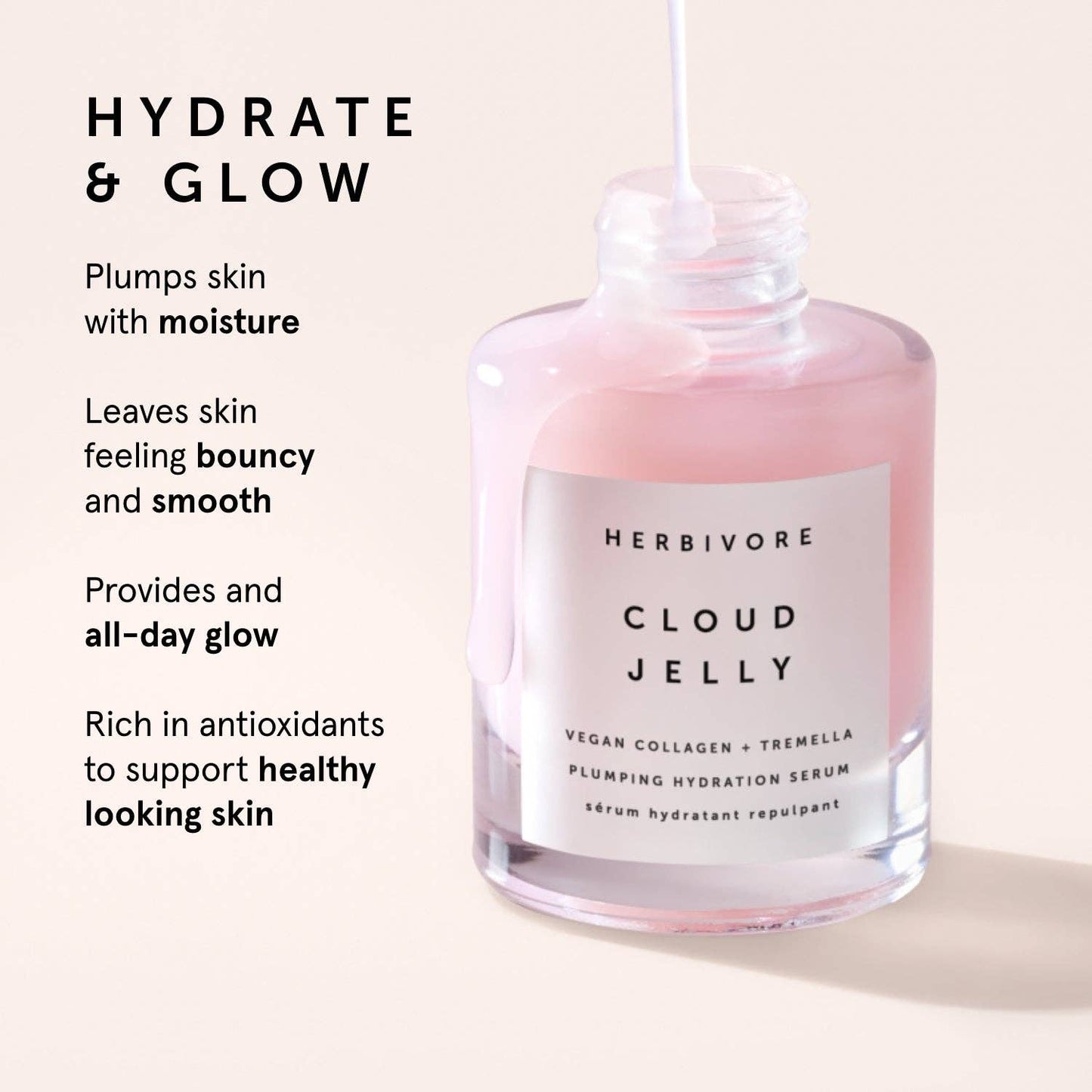 Herbivore Botanicals - CLOUD JELLY Plumping Hydration Serum - Dear John