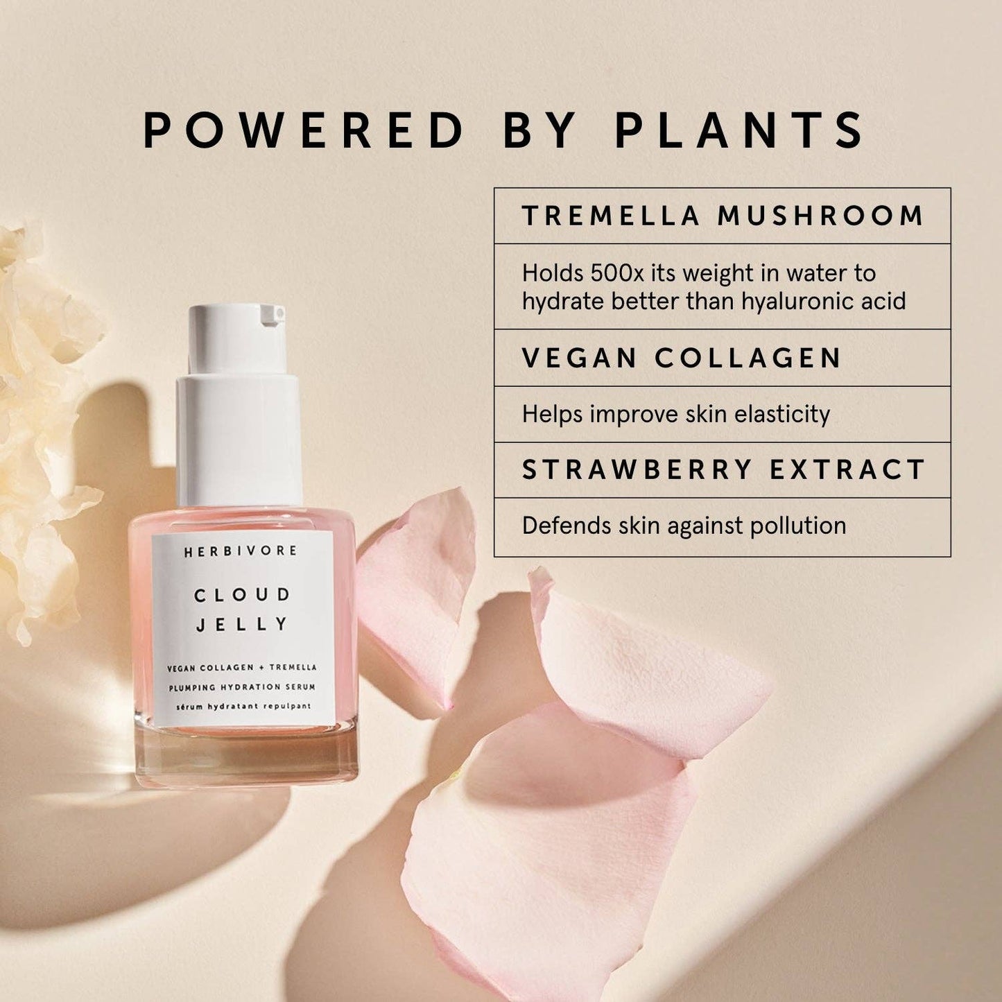 Herbivore Botanicals - CLOUD JELLY Plumping Hydration Serum - Dear John