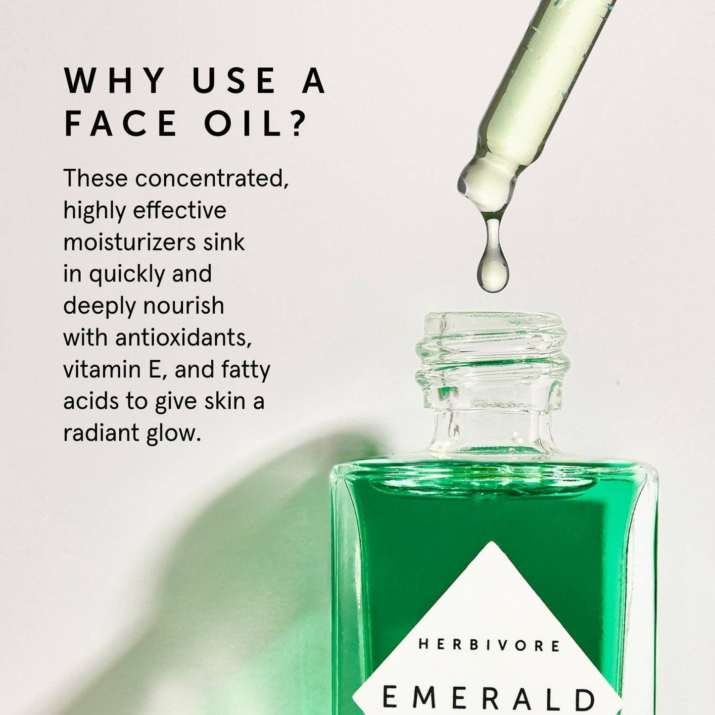 Herbivore Botanicals - EMERALD Calming Facial Oil - Dear John