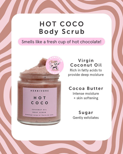 Herbivore Botanicals - HOT COCO Coconut Oil Body Scrub - Dear John