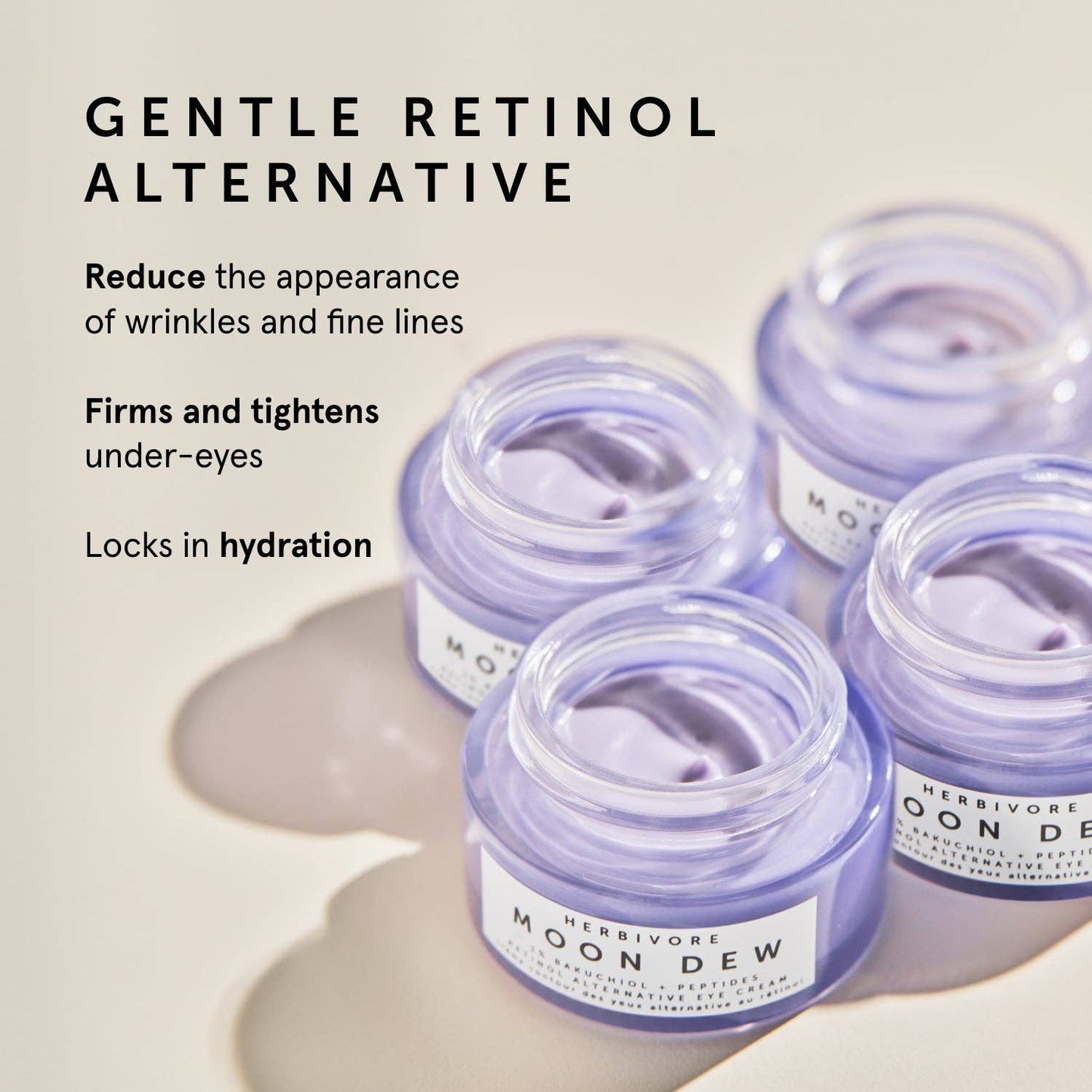 Herbivore Botanicals - Moon Dew 1% Bakuchiol + Peptides Retinol Alternative Eye Cream - Dear John