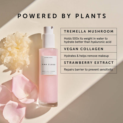 Herbivore Botanicals - PINK CLOUD Rosewater + Tremella Creamy Jelly Cleanser - Dear John