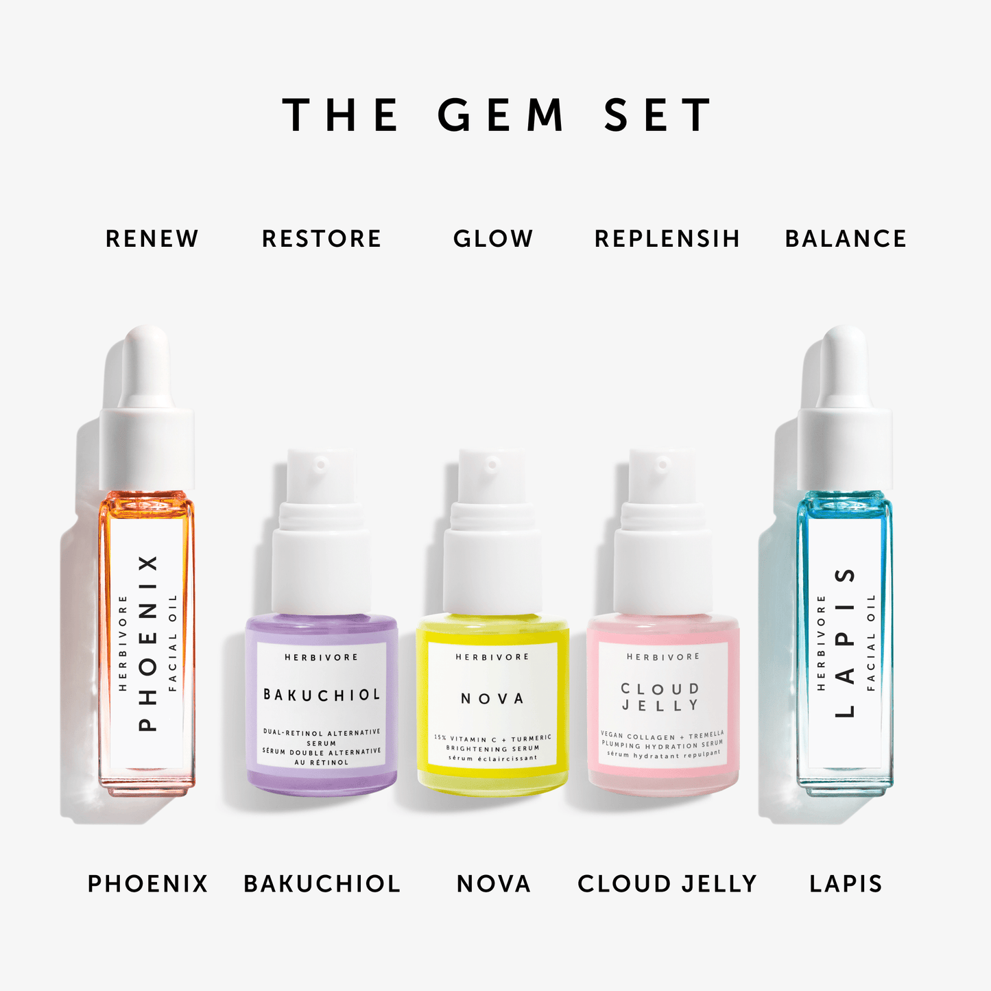 Herbivore Botanicals - The Gem Set - Dear John