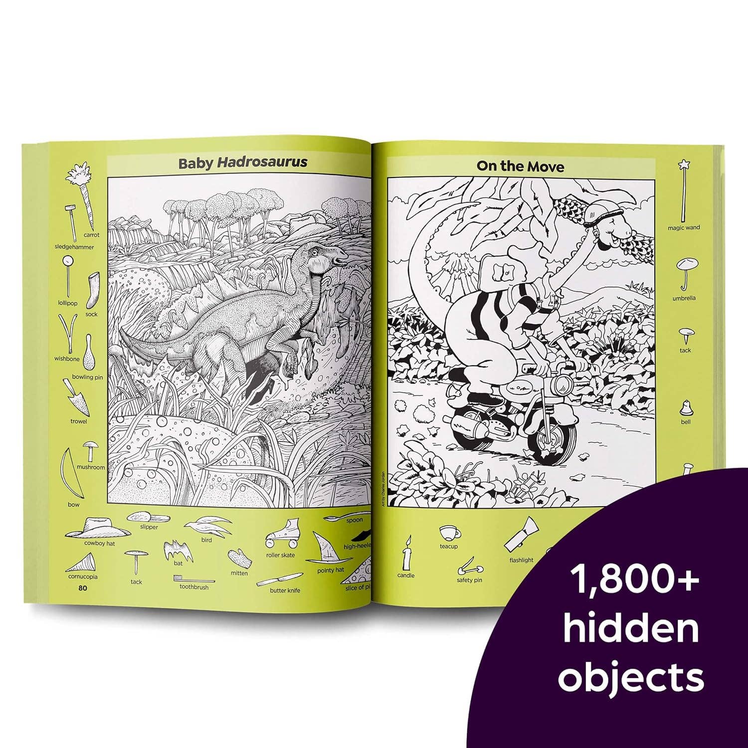 Hidden Pictures: Dinosaurs — A Highlights Seek - and - Find Adventure - Dear John