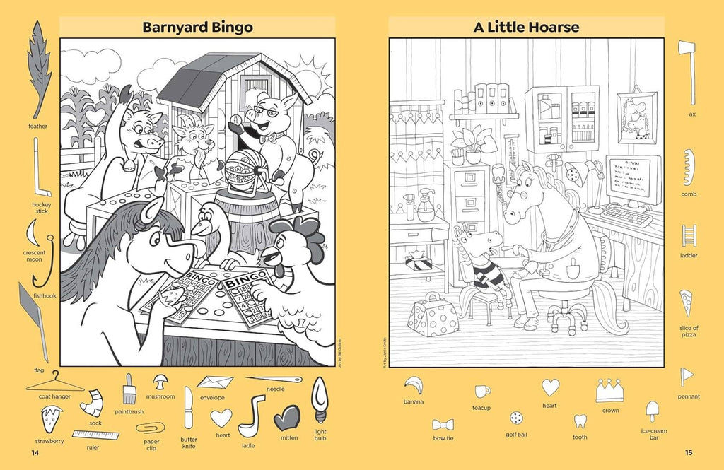 Hidden Pictures: Horses — A Highlights Seek - and - Find for Horse Lovers - Dear John