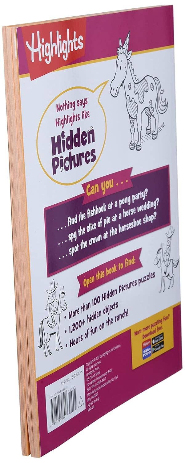 Hidden Pictures: Horses — A Highlights Seek - and - Find for Horse Lovers - Dear John