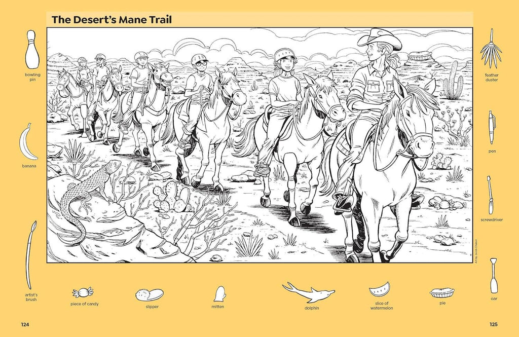 Hidden Pictures: Horses — A Highlights Seek - and - Find for Horse Lovers - Dear John