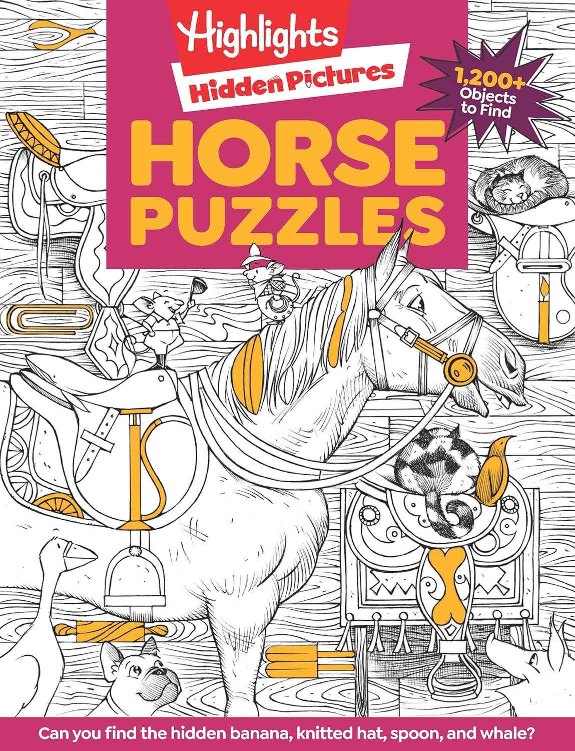 Hidden Pictures: Horses — A Highlights Seek-and-Find for Horse Lovers ...