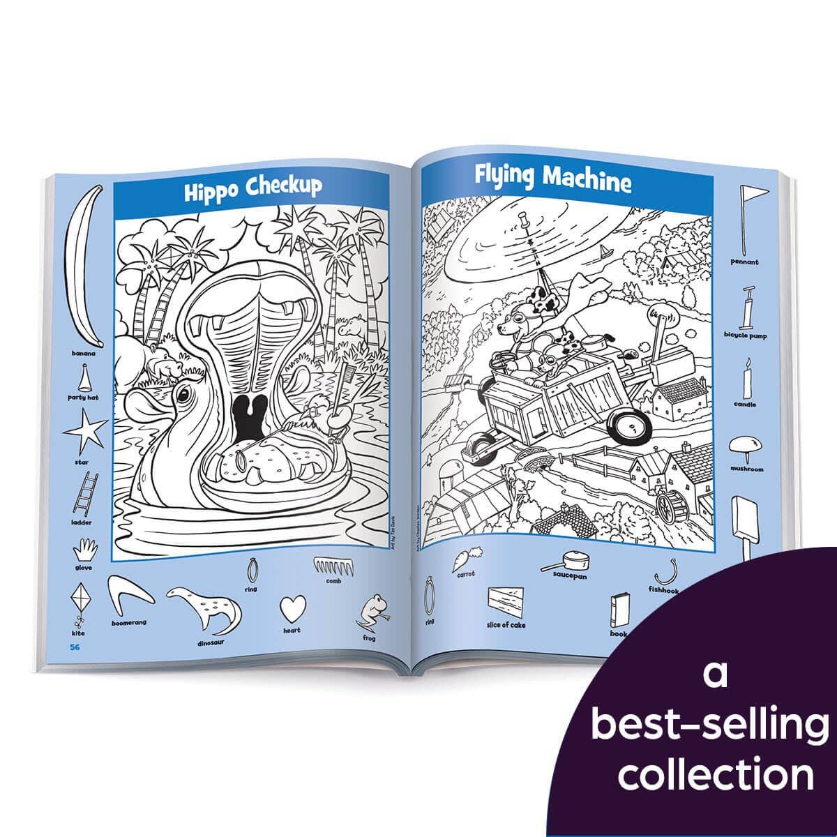 Hidden Pictures: Jumbo Collection — 256 Pages, 1,500+ Objects to Find - Dear John