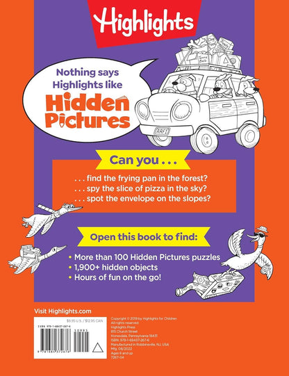 Hidden Pictures: Travel — Highlights Seek - and - Find for On - the - Go Fun - Dear John