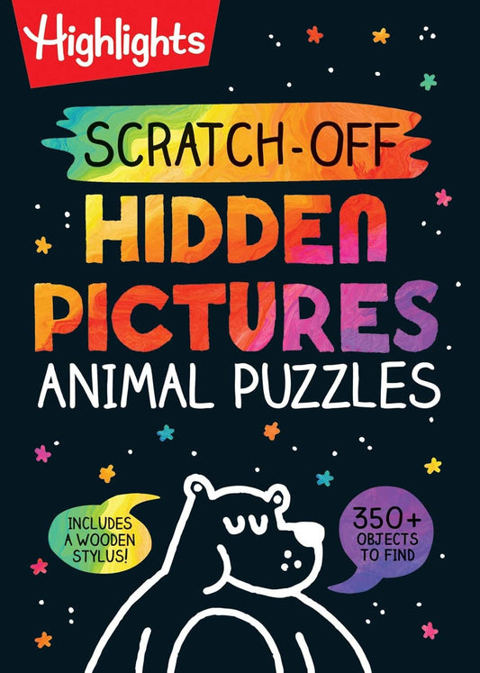 Highlights for Children - Scratch - Off Hidden Pictures Animal Puzzles - Dear John