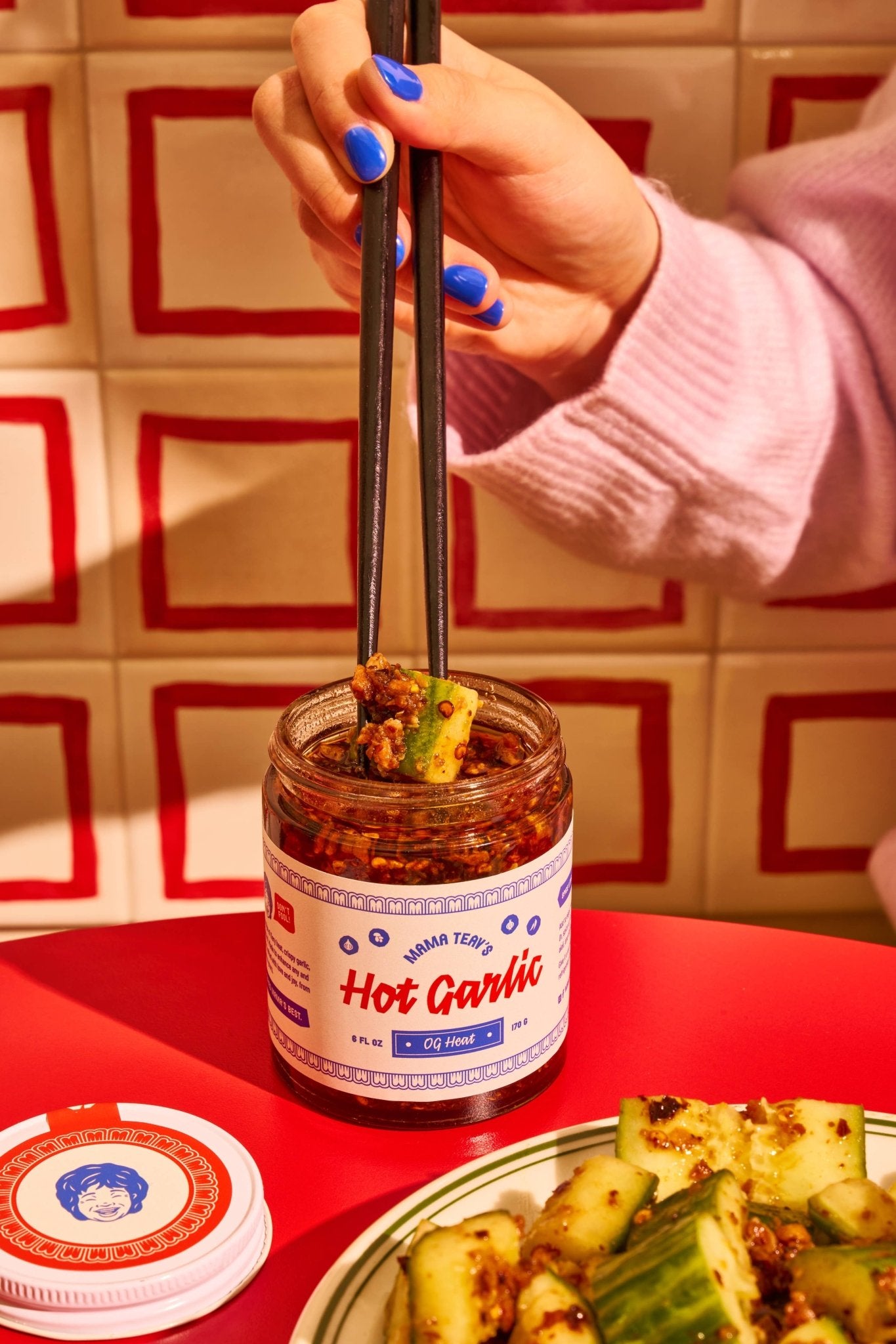 Hot Garlic Chili Crisp - ORIGINAL (OG) - All Natural - Dear John