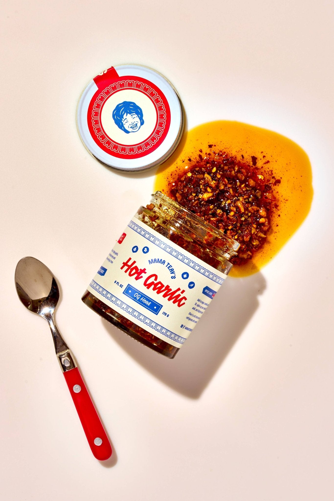 Hot Garlic Chili Crisp - ORIGINAL (OG) - All Natural - Dear John