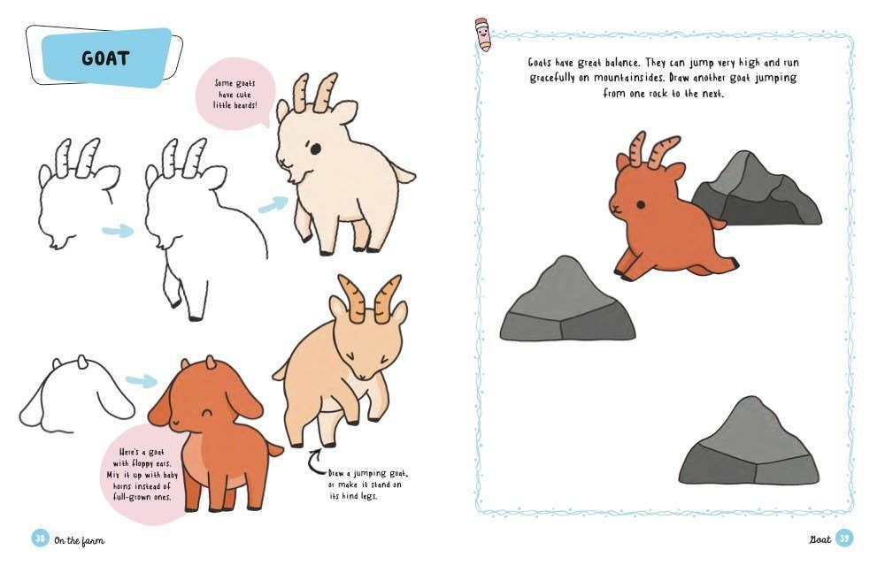 How to Draw Cute Animals — Angela Nguyen - Dear John