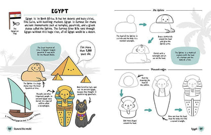 How to Draw Cute Stuff: Around the World by Angela Nguyen - Dear John
