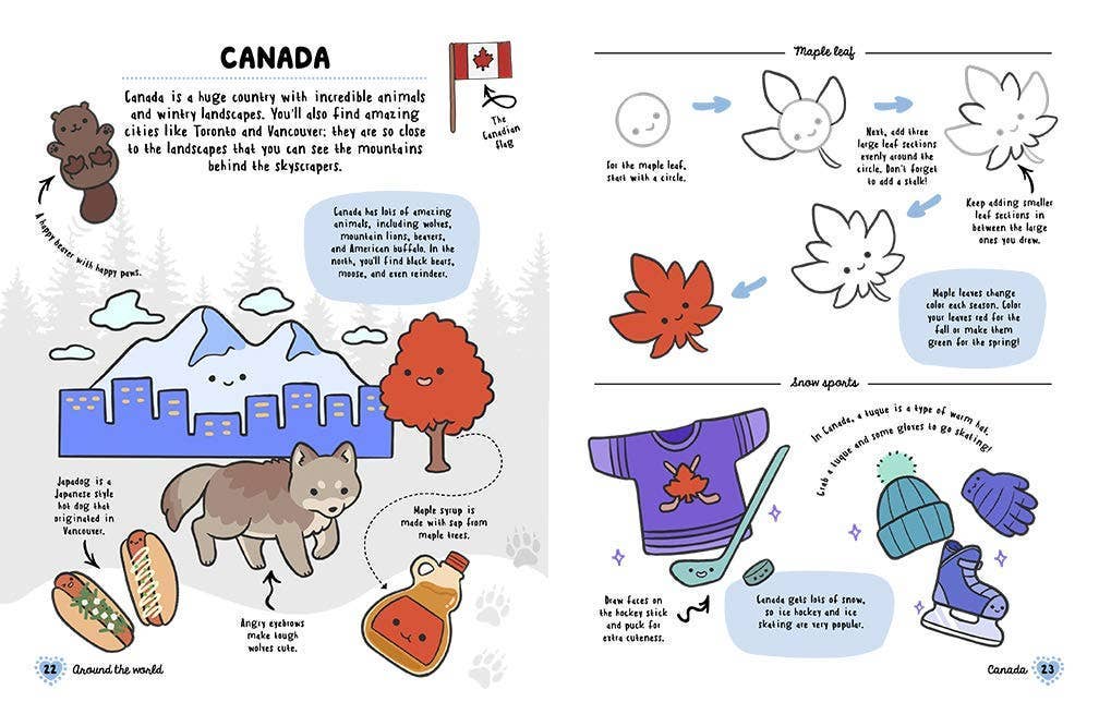 How to Draw Cute Stuff: Around the World by Angela Nguyen - Dear John