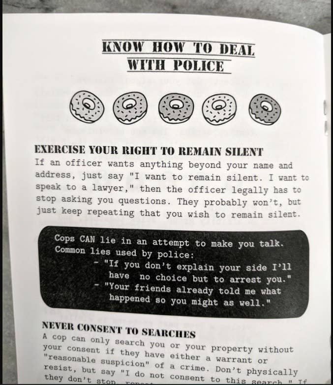 How to Plan for Action: A Protest Prep Zine - Dear John