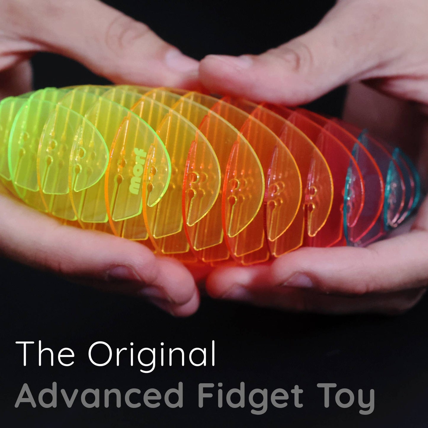 Humango - Morf Fidget Worm Rainbow Small - Dear John