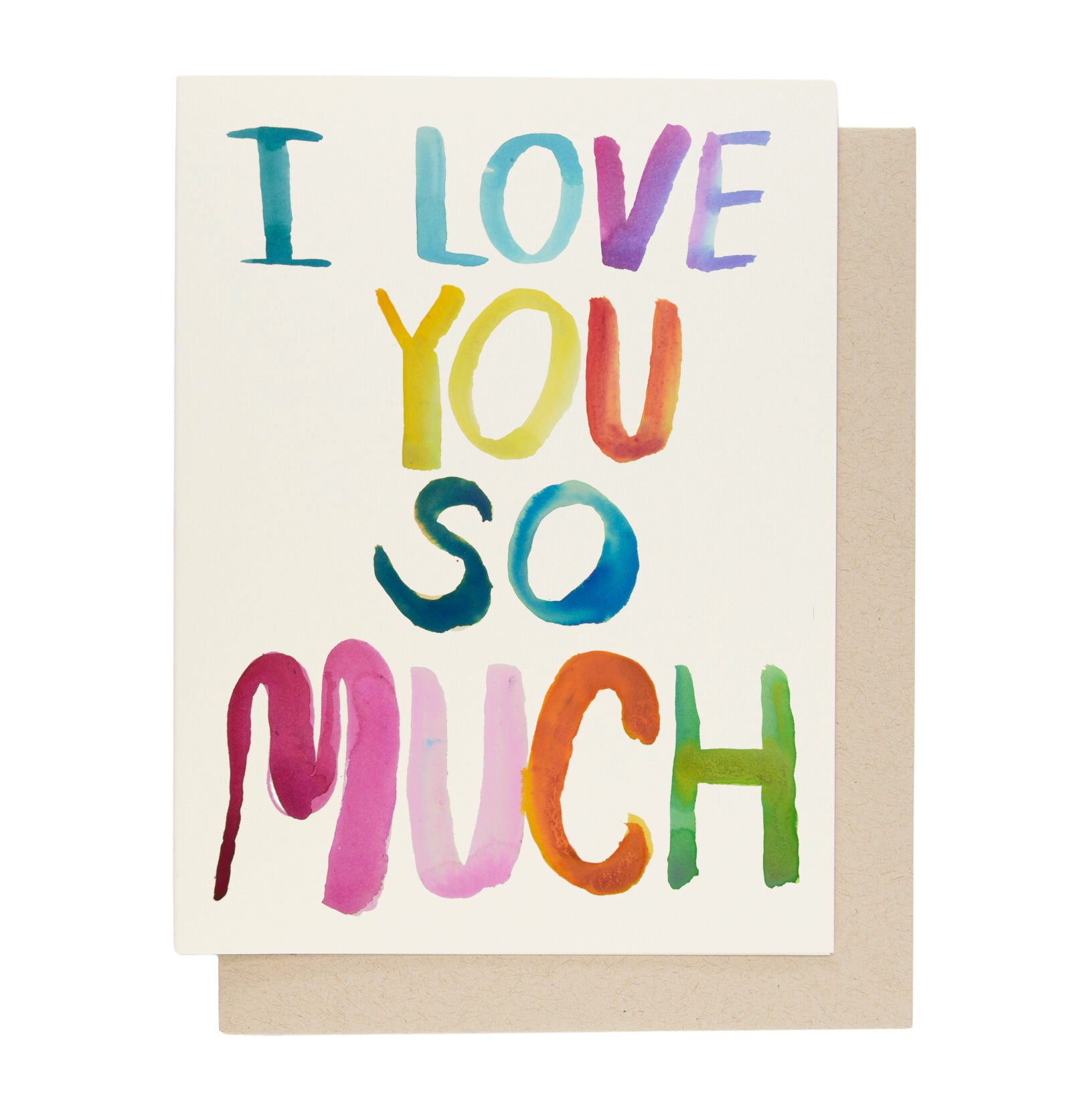 I Love You So Much Card - Dear John