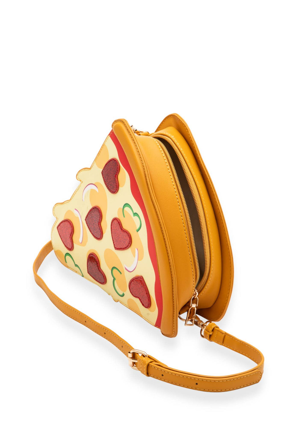 Iconic Pizza Slice Novelty Crossbody Bag - Dear John