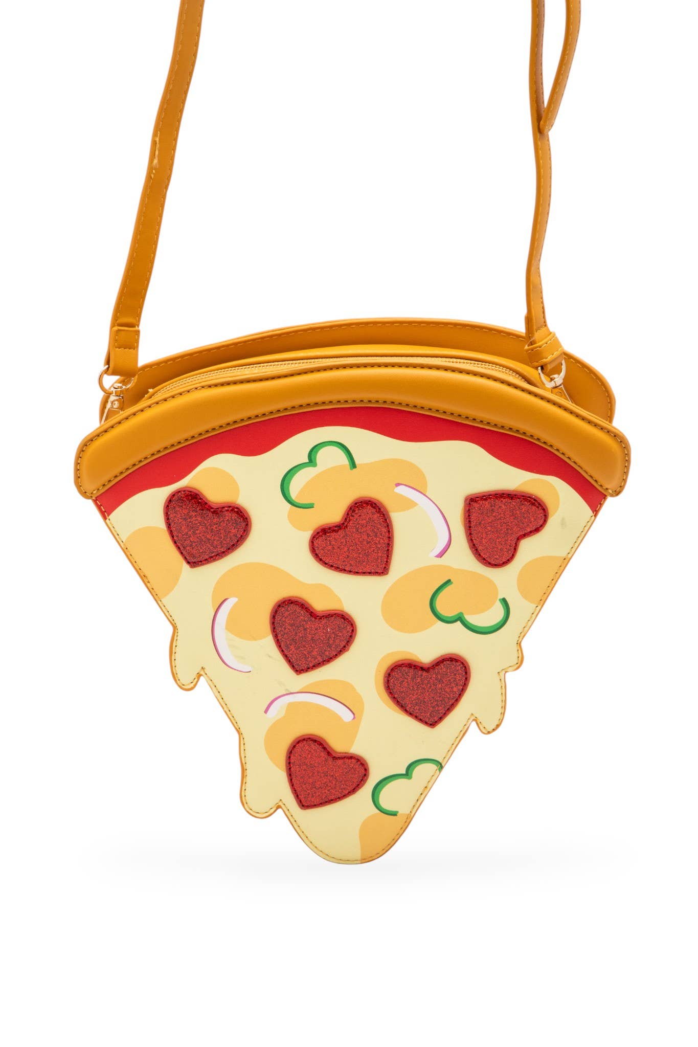 Iconic Pizza Slice Novelty Crossbody Bag - Dear John