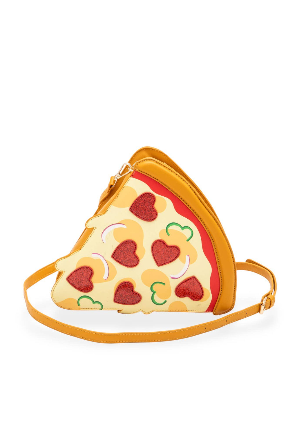 Iconic Pizza Slice Novelty Crossbody Bag - Dear John