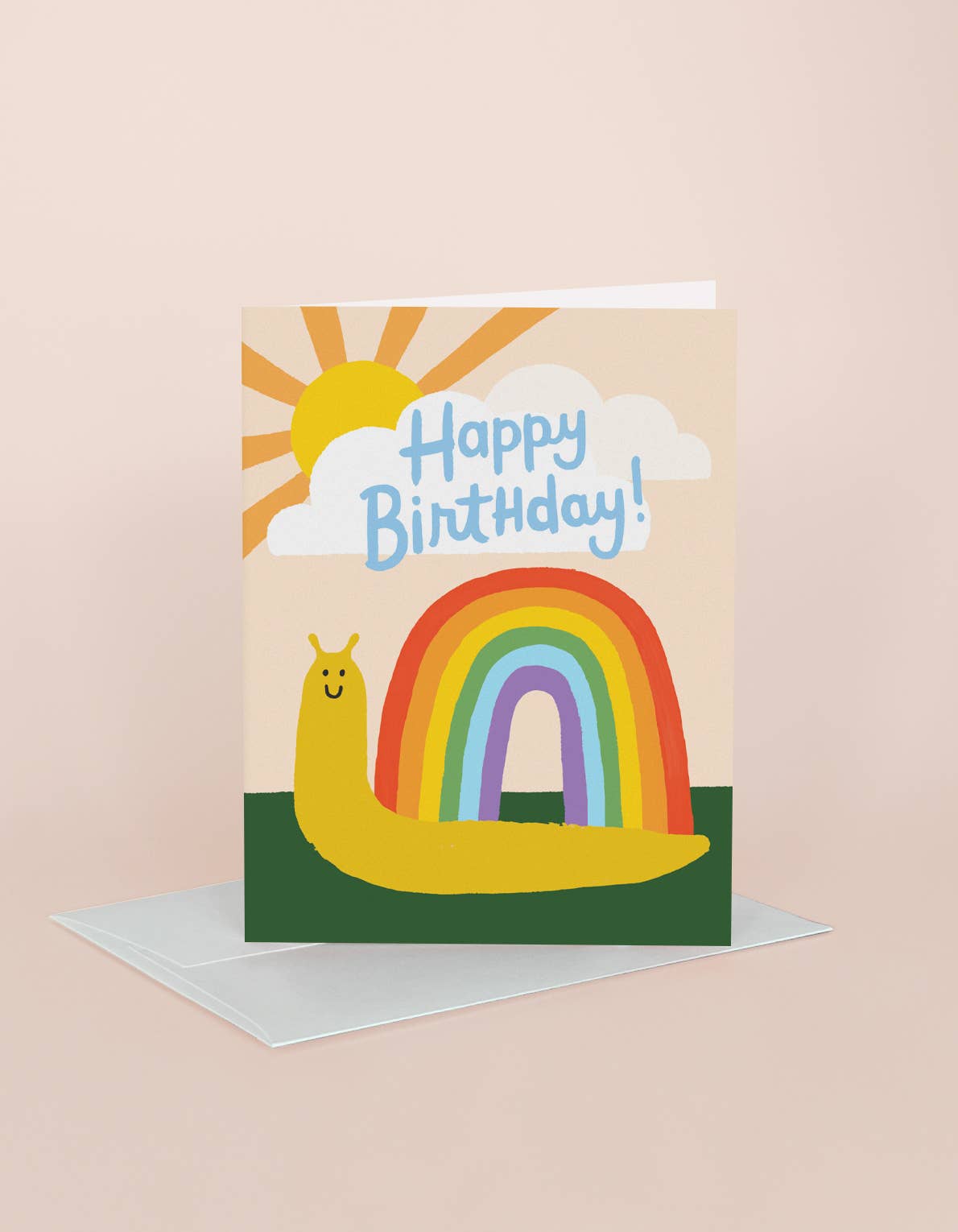Idlewild Co. - Birthday Greeting Card | Snail Rainbow - Dear John