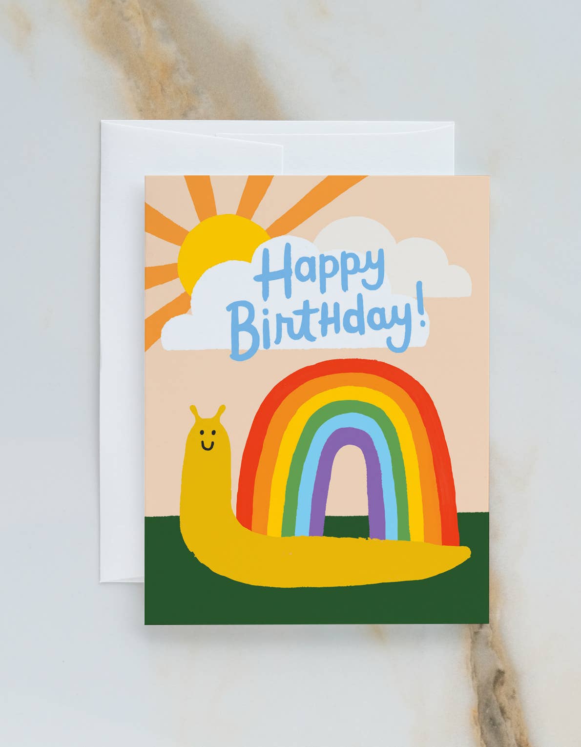 Idlewild Co. - Birthday Greeting Card | Snail Rainbow - Dear John