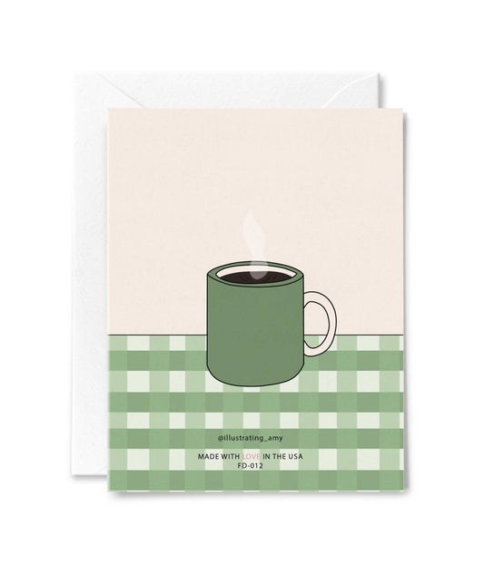 Illustrating Amy - Dad Pancakes Card - Dear John