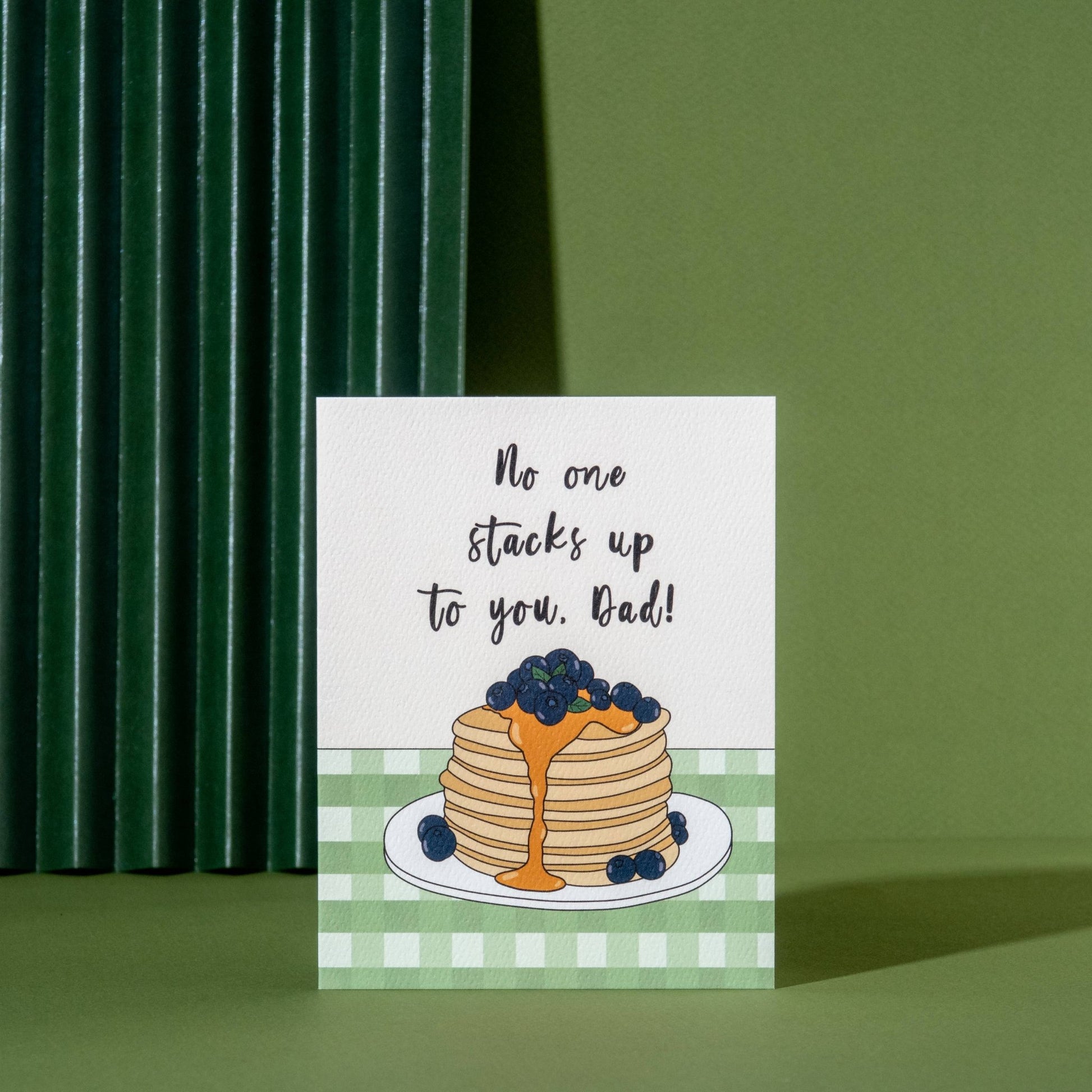 Illustrating Amy - Dad Pancakes Card - Dear John