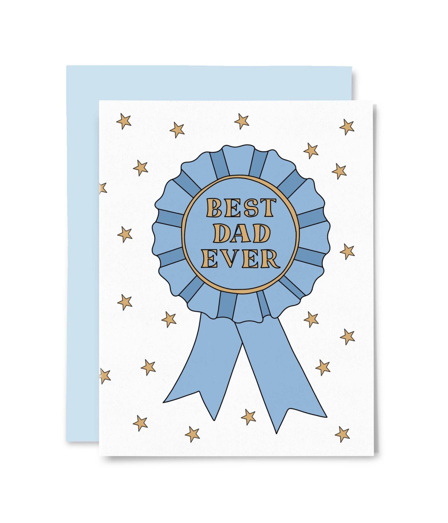 Illustrating Amy - Dad Rosette Card - Dear John
