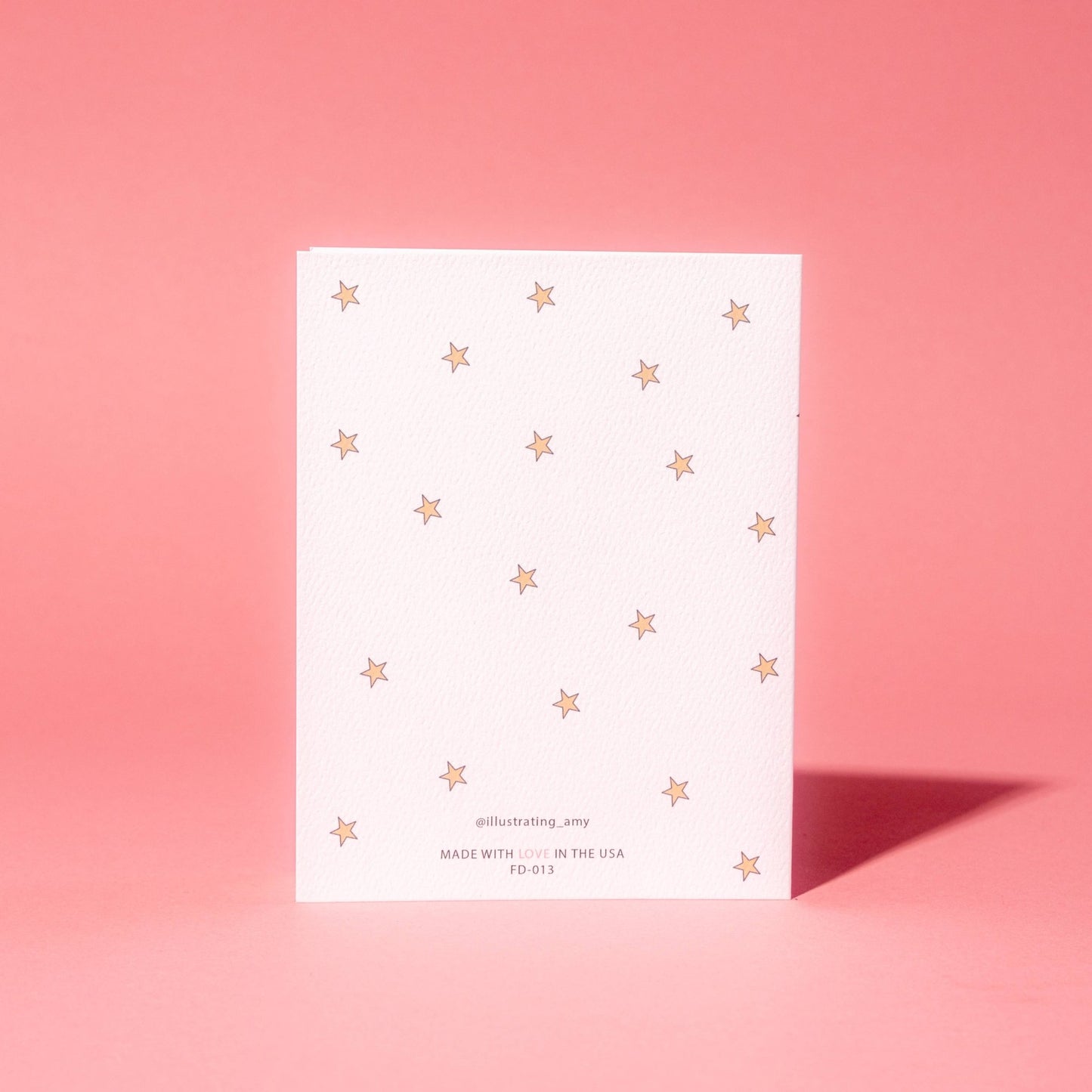 Illustrating Amy - Dad Rosette Card - Dear John