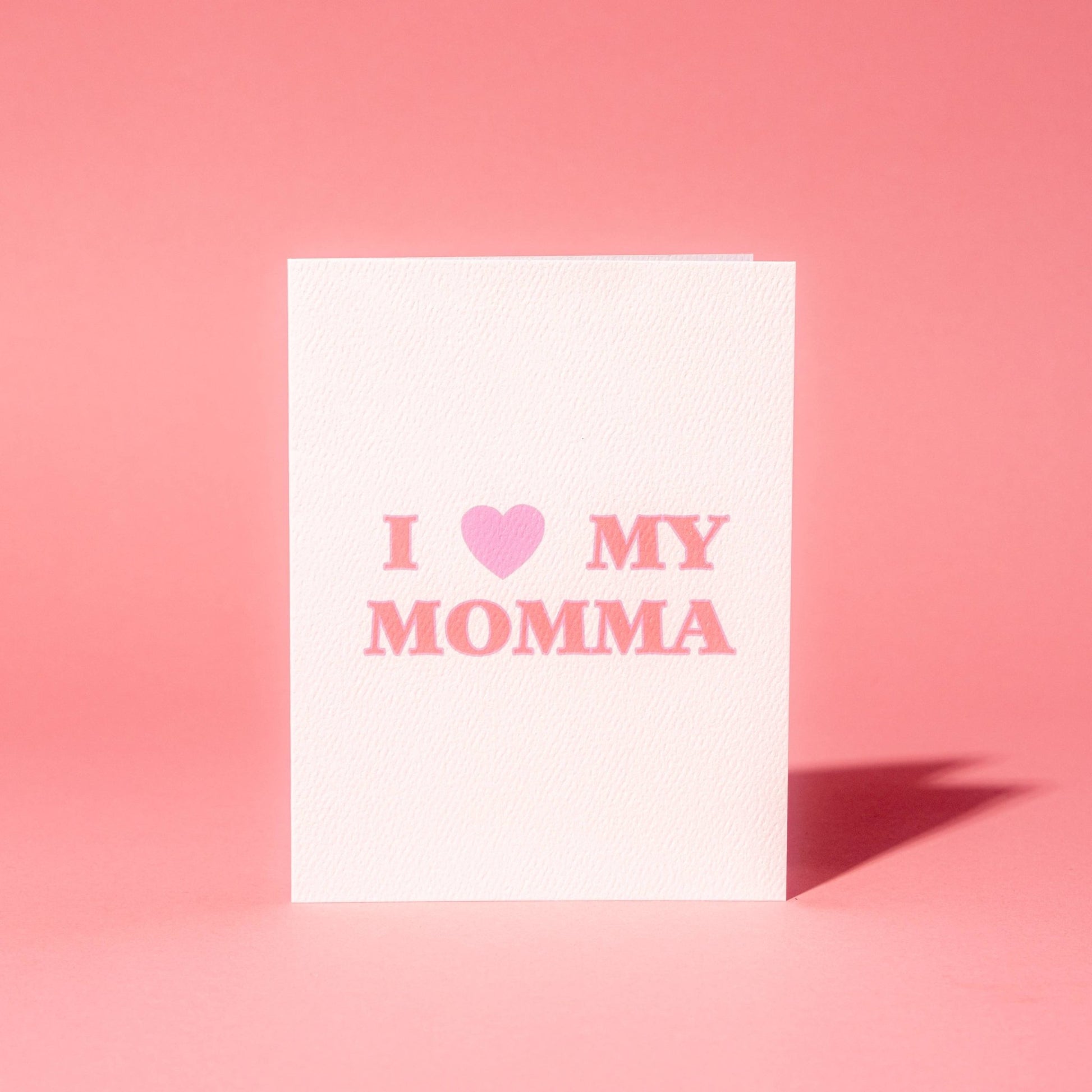 Illustrating Amy - Love My Momma Card - Dear John