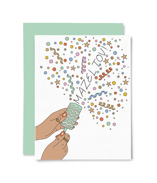 Illustrating Amy - Mazel Tov Card - Dear John