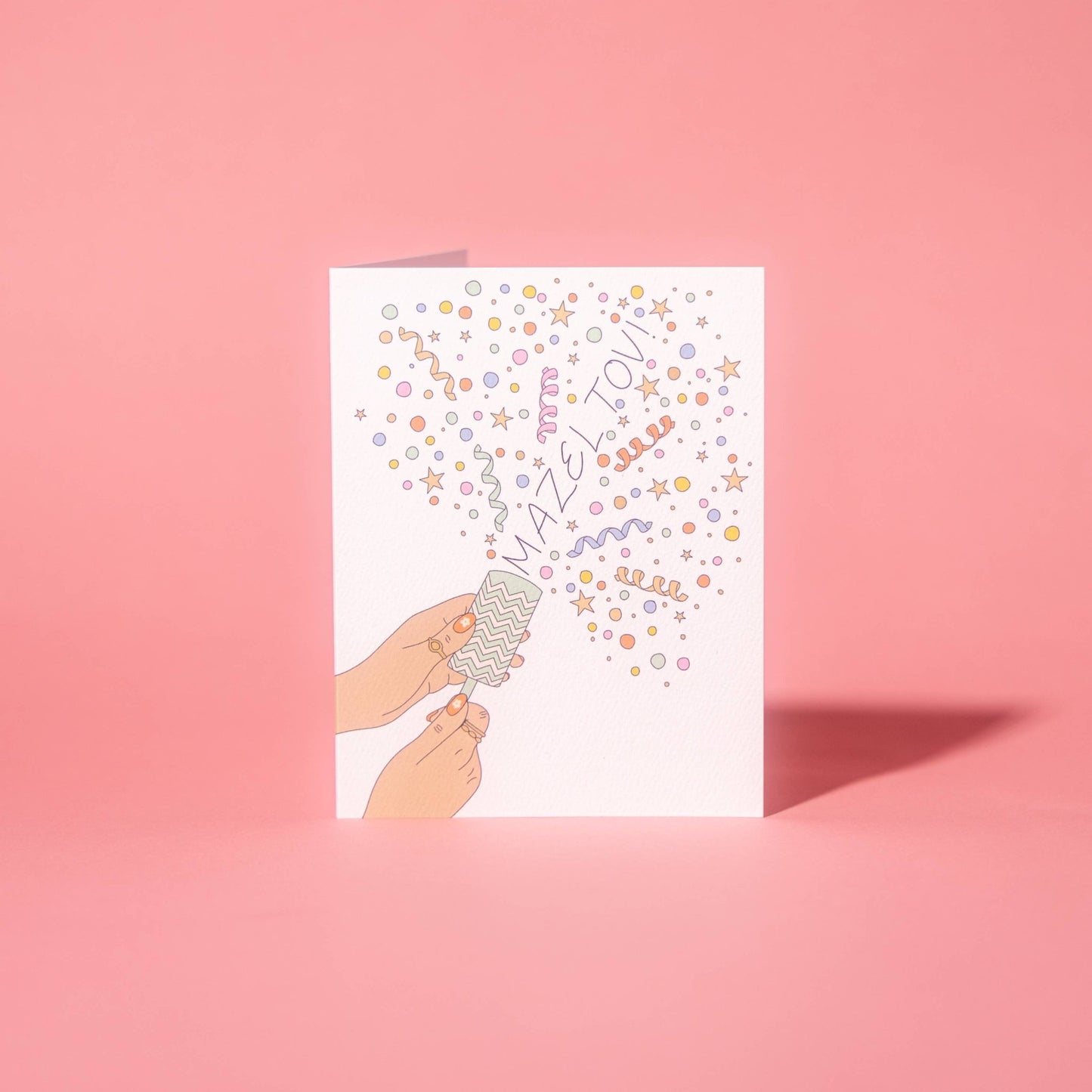 Illustrating Amy - Mazel Tov Card - Dear John