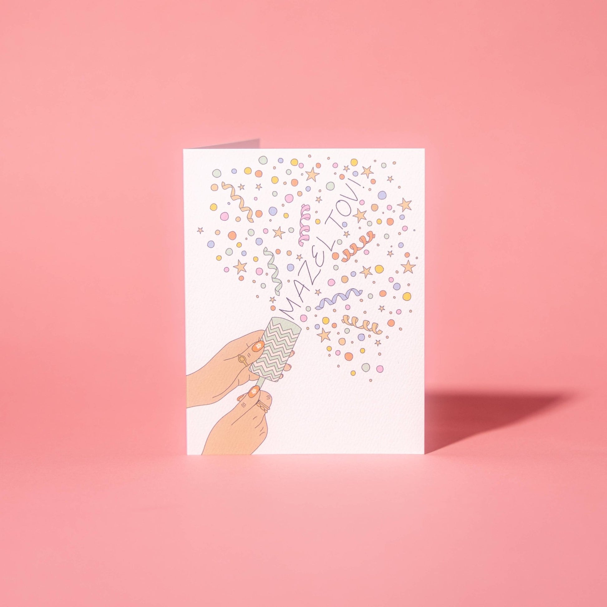 Illustrating Amy - Mazel Tov Card - Dear John