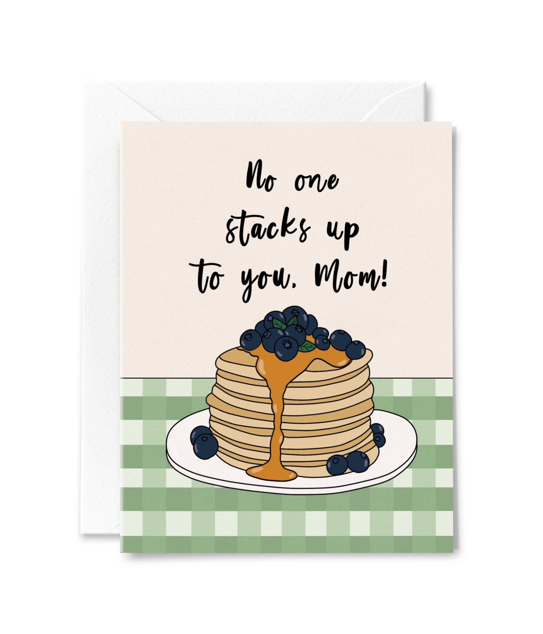 Illustrating Amy - Mom Pancakes Card - Dear John