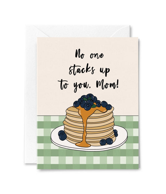 Illustrating Amy - Mom Pancakes Card - Dear John