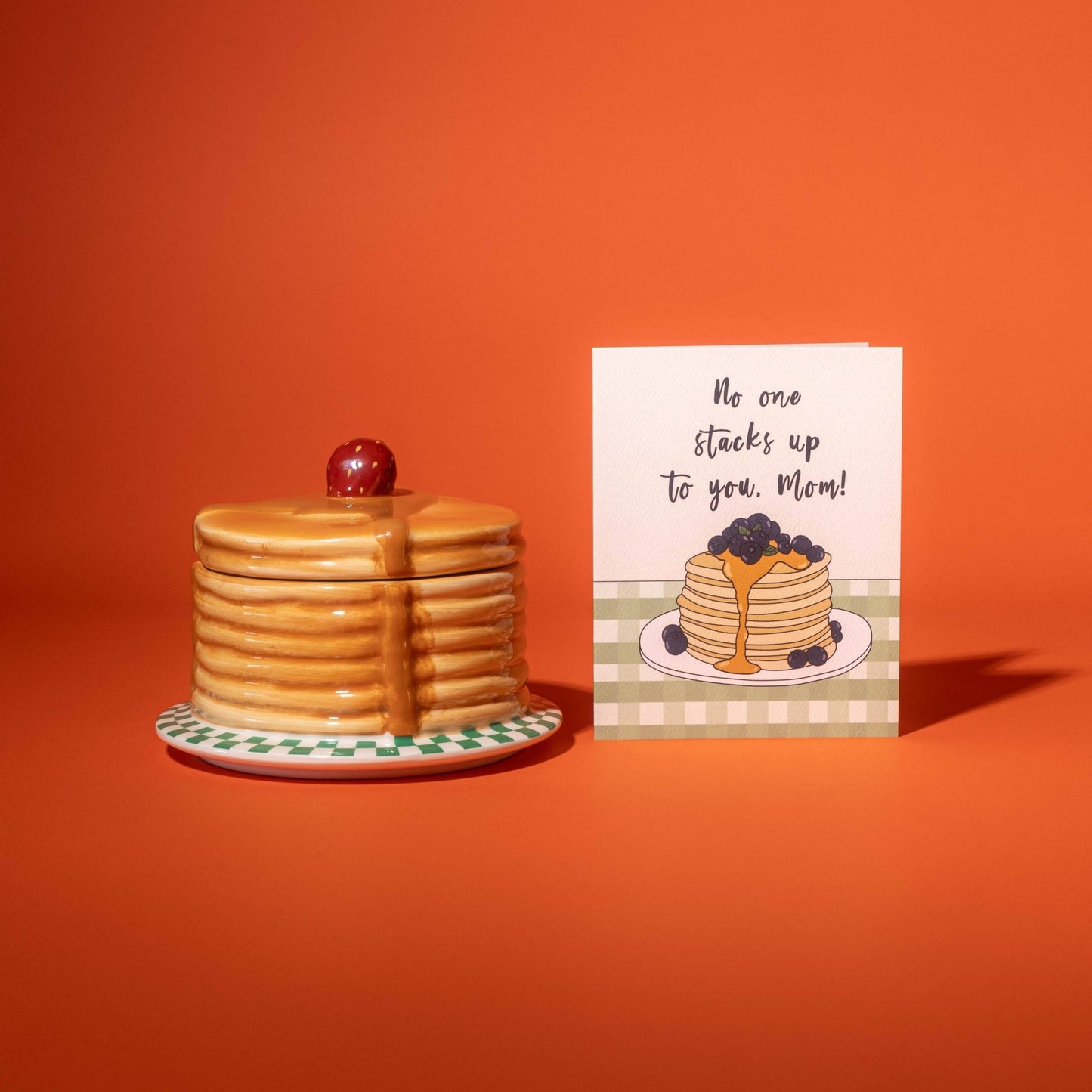 Illustrating Amy - Mom Pancakes Card - Dear John