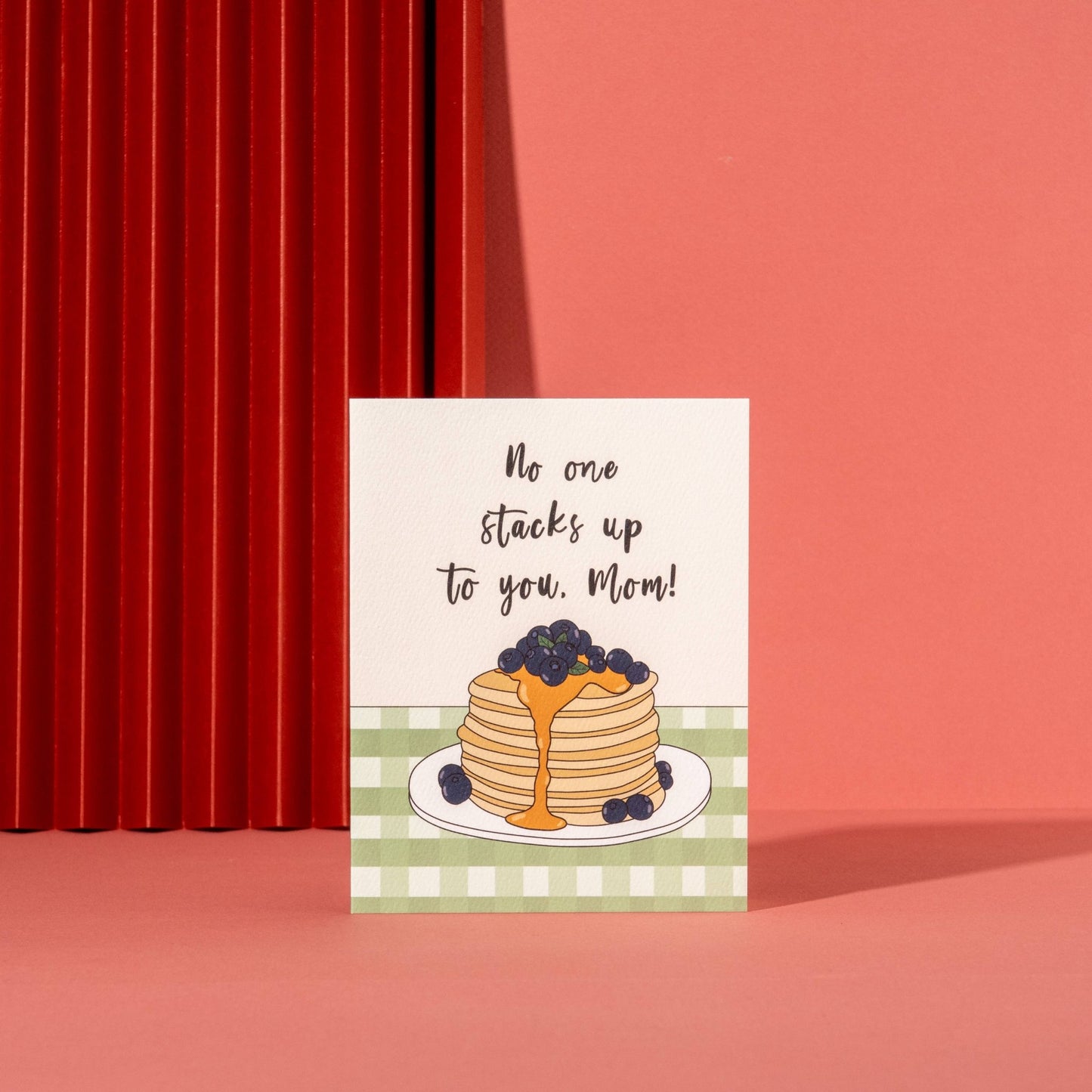 Illustrating Amy - Mom Pancakes Card - Dear John