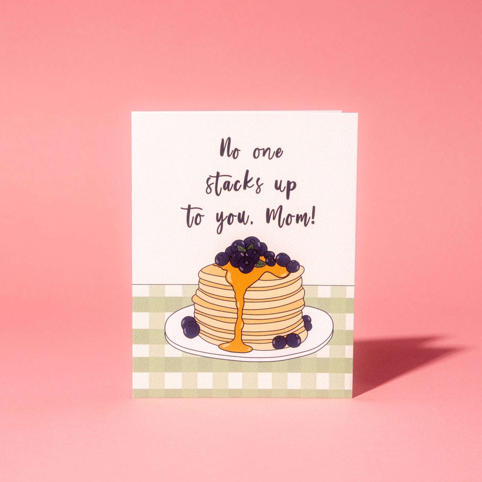 Illustrating Amy - Mom Pancakes Card - Dear John