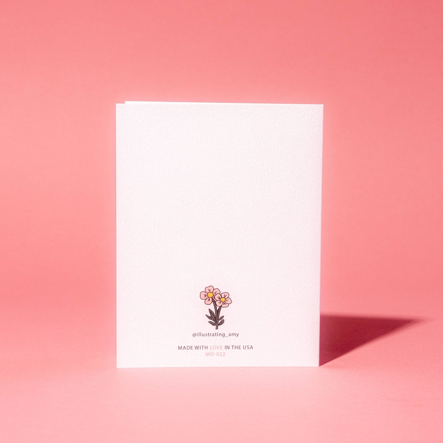 Illustrating Amy - Picked You Mothers Day Card - Dear John