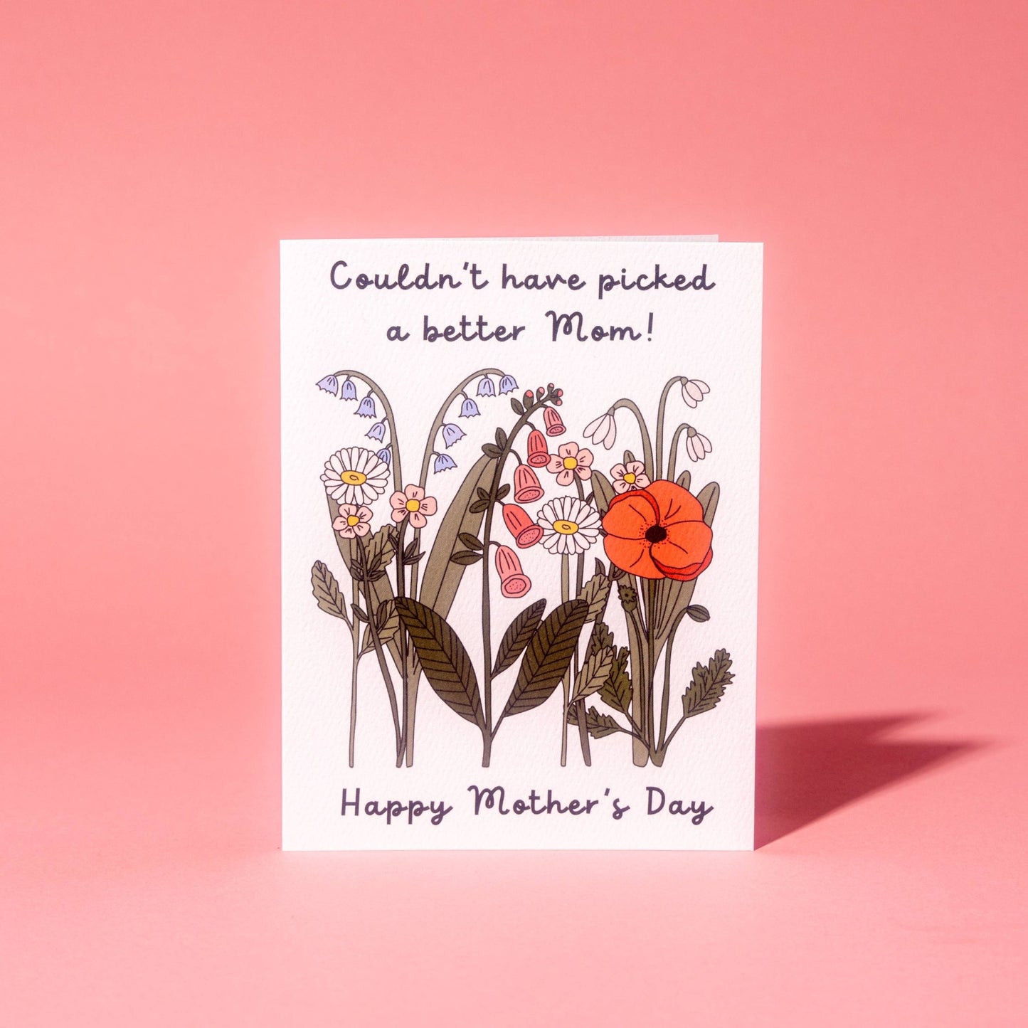 Illustrating Amy - Picked You Mothers Day Card - Dear John